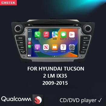 CHSTEK Qualcomm DVD CD Плейър Авто Радио PX6 8 Основната Android11 за Hyundai Tucson 2 LM IX35 2009-2015 Авто Стерео GPS CarPlay