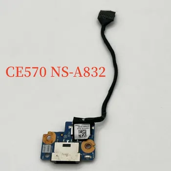 CE570 NS-A832 За Lenovo E570 E575 Такса лаптоп, Жак за свързване на карти, Жак за Захранване, Порт за Зареждане, Кабел, 100% Тествана, работи изцяло