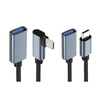 USB C към USB адаптер, OTG-адаптер, 5 Gb/сек, USB Type C USB адаптер за телефон L41E