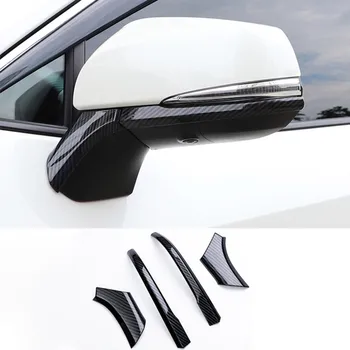 За Toyota Corolla 2019 2020 2021 2022, Автомобилно Огледало за обратно виждане, Странични Тампон на Формоване, Довършителни ABS, Аксесоари от въглеродни влакна, 4 бр.