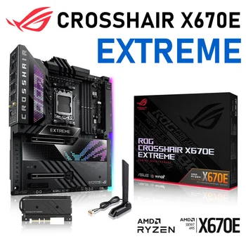 Дънна платка ASUS ROG CROSSHAIR X670E EXTREME AM5 с поддръжка на DDR5 Ryzen 7000 Series Процесор AMD X670E дънна Платка AM5 M. 2 PCle5.0