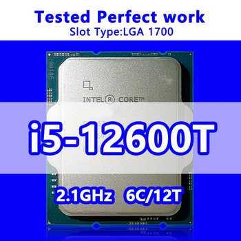 Процесор Core i5-12600T 6C/12T 18M Кеш 2,10 Ghz Процесор SRL5U LGA1700 за настолни дънни платки от серията 600/700 с чипсетами