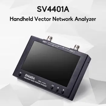 SV4401A 7-инчов IPS LCD дисплей на 50 khz-4,4 Ghz комплекти векторни мрежови анализатори VNA