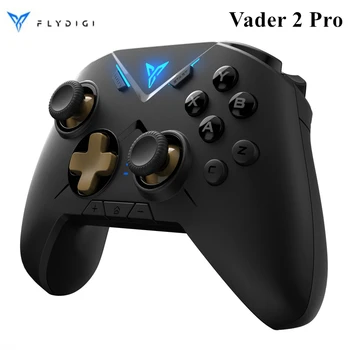 Мулти-безжичен гейм контролер Flydigi Vader 2 Pro, поддръжка на ключа / PC/ iOS / Android с двойна вибрация, 6-ос жироскоп