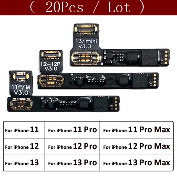 20pcs Гъвкав кабел на батерията спк стартира строителни Външен Кабел За iPhone 11 12 13 Pro Max Mini Battery Corrector Грешка Предупреждение за реализацията на Премахването на
