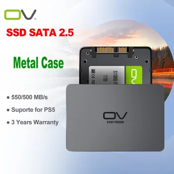 OV HDD и SSD Твърд диск Sata 3 128 GB, 256 GB, 512 GB И 1 TB И 2 TB Метален Корпус Dissipador за Преносими КОМПЮТРИ PS5 Playstation 5 Твърд диск