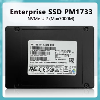 PM1733 Корпоративен твърд диск NVMe U. 2 1,92 TB 3,84 TB 7,68 TB 15,36 TB, Вътрешен твърд диск, Твърд диск HDD с две пристанища за Сървъра