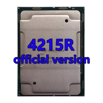 Оригинален процесор Xeon silver medal 4215r с честота на процесора 4,0 Ghz, 8-ЯДРЕНИ 16-битов процесор 130 W, поддръжка за LGA-3647 за сървърна дънна платка