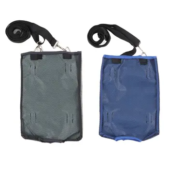 Титуляр чанти за дренаж на урината, държач за чанта за катетър за урина, Регулируема презрамка 2000 мл, Голям капацитет, Двоен джоб за пеша на бедрото