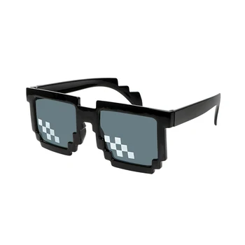 Слънцезащитно Стъкло Модни Смешни Очила Дамски Мъжки Полигональные Маркови Слънчеви Очила Thug Life Мозайка Мъжки 8 Бита На Пиксел Стил