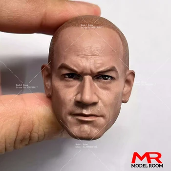 1/6 Скулптура на главата на капитан Рекса от PVC, модел за рязане на главата на един войник, подходящ за 12-инчов къдрава кукли