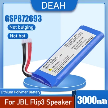 GSP872693 P763098 03 Взаимозаменяеми батерия с капацитет 3000 mah 3,7 за безжичен Bluetooth-динамиката на JBL Flip 3 Flip3