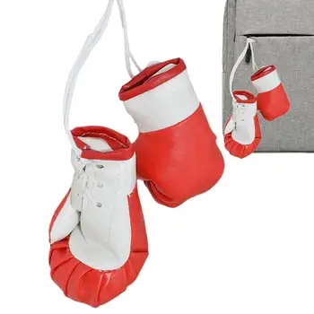 Боксови ръкавици за авто огледала, 2 бр., Окачени боксови ръкавици за авто огледала, Мини-боксови ръкавици за авто огледала, Боксови ръкавици Миниатюрни