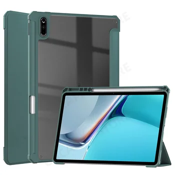 Тънък трикуспидалната Калъф Funda За Huawei MatePad 11 2021 с Притежател на Молив DBY-W09 10,95 Е 