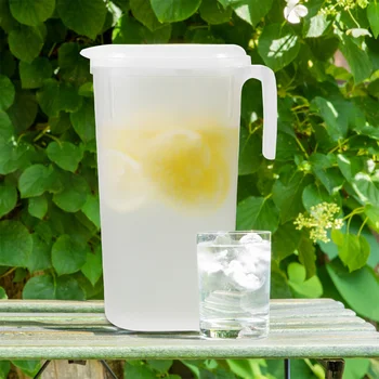 Чайник Стомна За Напитки Покриване на Съд за питейна Вода в Пластмасови Контейнери за студен чай и сок от Полипропилен