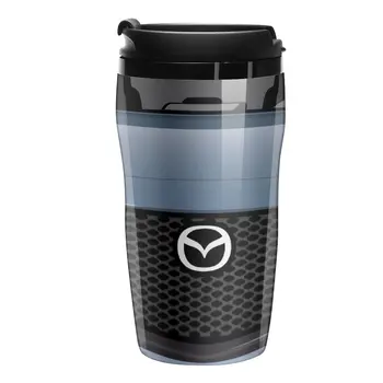 Новата Mazda 3 Полиметаллическая Сива Пътна Кафеена чаша, Комплекти кафе чаши за пътуване