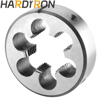 Hardiron 13/16-12 Кръг плашка за резби, 13/16 x 12 Машинно плашка за резби с дясната си ръка