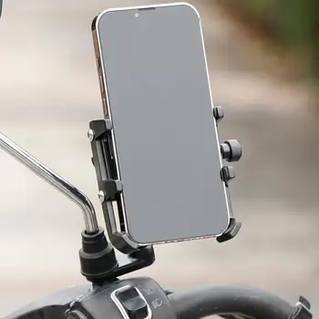 Стойка за телефон на колоездачната кормилото, държач за велосипед телефон, здрав универсален Държач за велосипед телефон, Защита от разклащане на 360 градуса-за удобство.