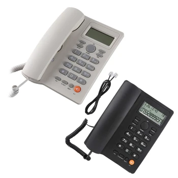 Стационарни телефони с голям бутон 896F с функцията за идентификация на обаждащия се на рецепцията Home Hotel