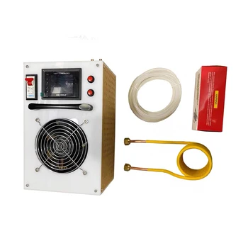 Индукционный нагревател 2,5 кВт высокочастотная индукционная нагревательная машина метална плавильная печка заваръчна техника за закаляване на метал