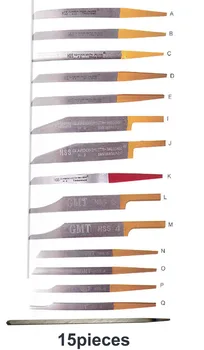15 бр./лот 8 бр./Лот Високоскоростни Бижутери HS Graver Бижутериен нож за гравиране за бижута