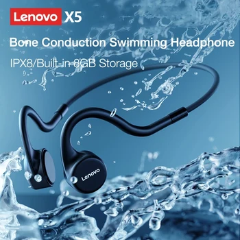 Lenovo X4 X5 X3 Pro Слушалки с костна Проводимост Безжични Слушалки Bluetooth Слушалки Hifi Слушалки Безжични Слушалки
