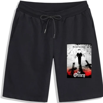 The Omen Movie Мъжки къси панталони 100% памук за мъже E0427 Plus, панталони с принтом, мъжки къси панталони